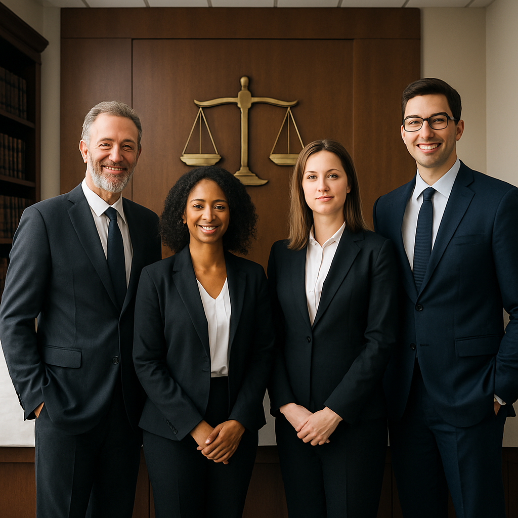 Law Firm and people  But dont put the worlds Law Firm in the image