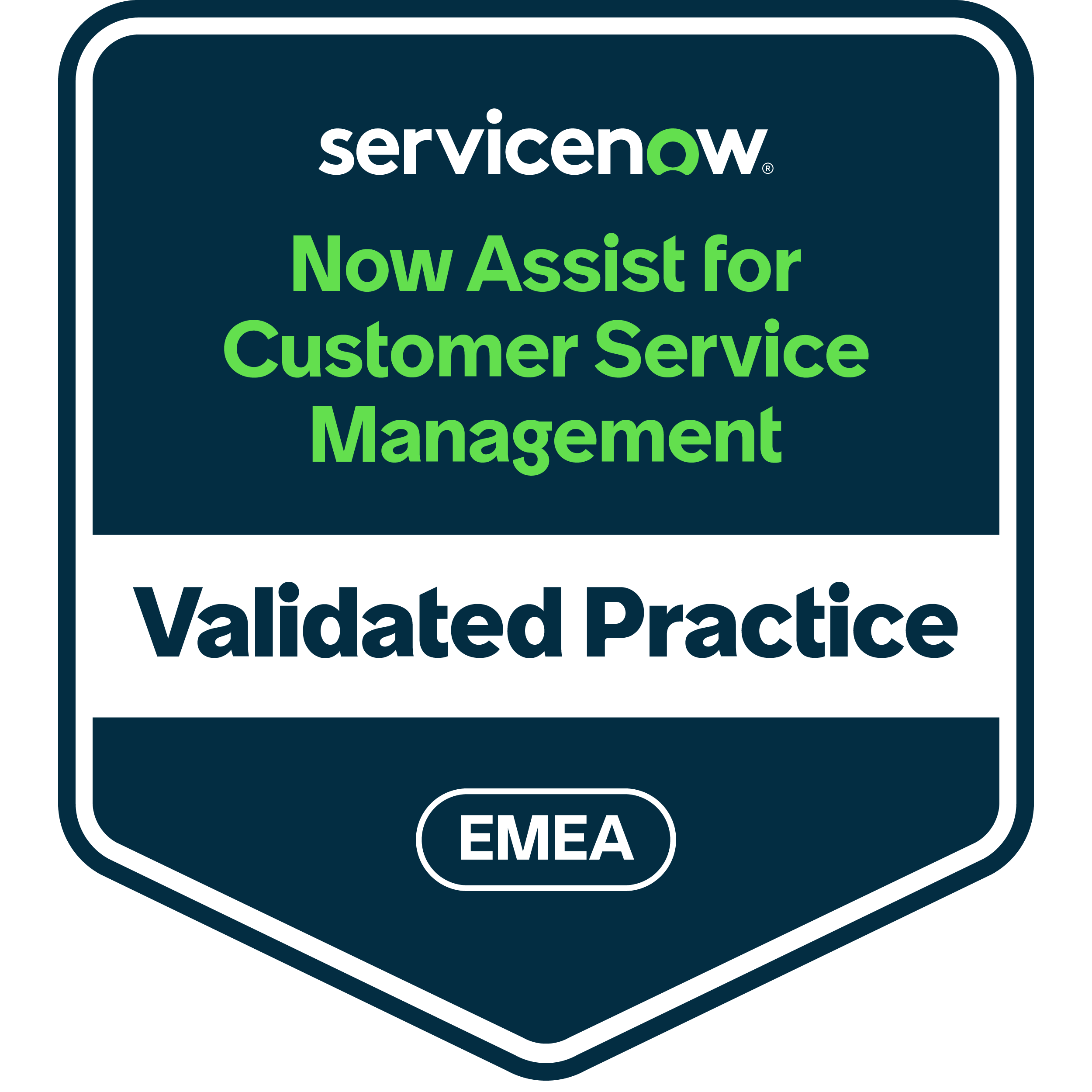 Now Assist for Customer Service Management, Validated Practice EMEA